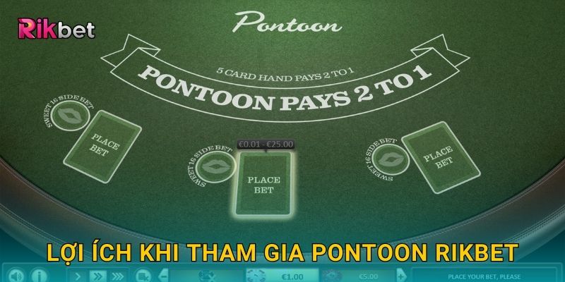 Pontoon và Rikbet – Biến thể Blackjack hấp dẫn cho người chơi 3 Lợi ích khi tham gia Pontoon Rikbet